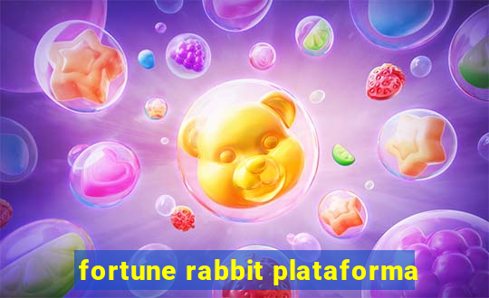 fortune rabbit plataforma